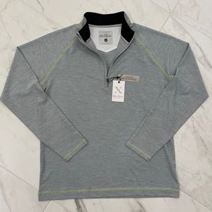 Robert Graham 1/4 zip sentient athletic sweater